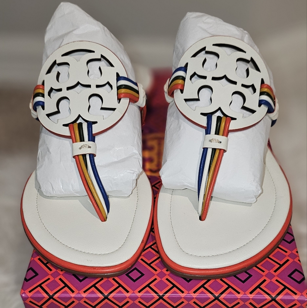 TORY BURCH MILLER SANDAL SIZE 10